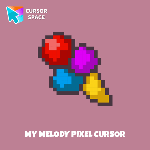 My Melody Pixel cursor pointer cursor